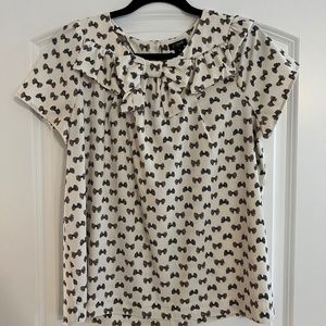 J Crew Bow Blouse